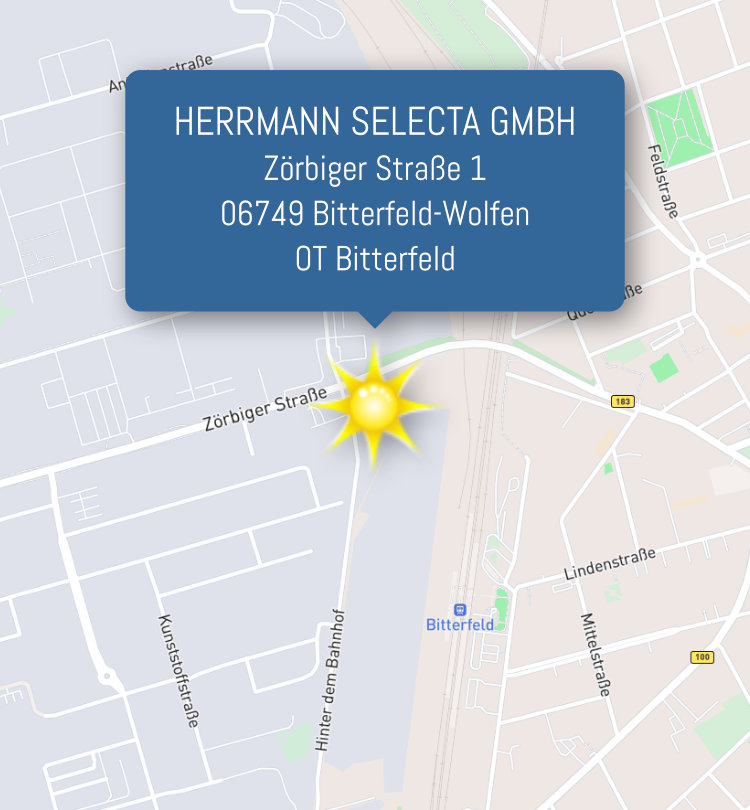 Umgebungskarte Herrmann Selecta